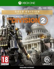 Xbox One Tom Clancy's The Division 2 Gold Edition incl. Year 1 Pass hind ja info | Konsooli- ja arvutimängud | hansapost.ee