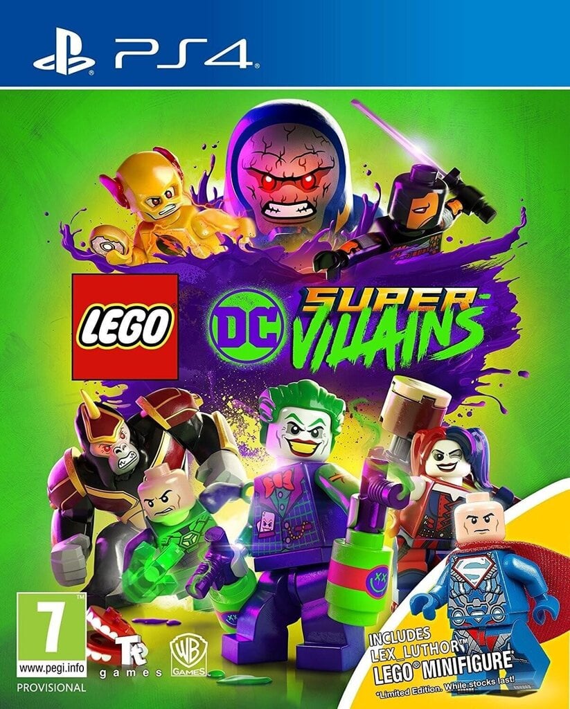 LEGO DC Super-Villains PS4 hind ja info | Konsooli- ja arvutimängud | hansapost.ee