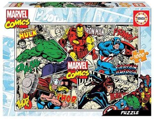 Головоломка Marvel comics, 1000 деталей цена и информация | Пазлы | hansapost.ee