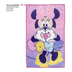 Дорожный набор Minnie Mouse, розовый (4 шт.) цена и информация | Чемоданы, дорожные сумки  | hansapost.ee