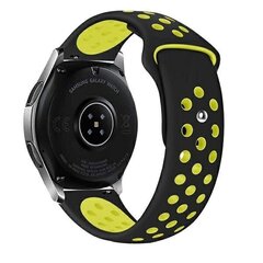 Beline pasek Watch 20mm Sport Silicone czarno-żółty black|yellow box цена и информация | Аксессуары для смарт-часов и браслетов | hansapost.ee