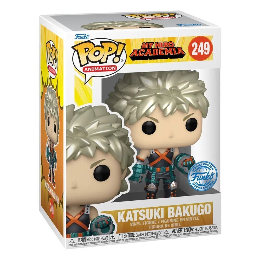 Poiste T-särk My Hero Academia POP! & Tee Box Katsuki, must цена и информация | Särgid poistele | hansapost.ee