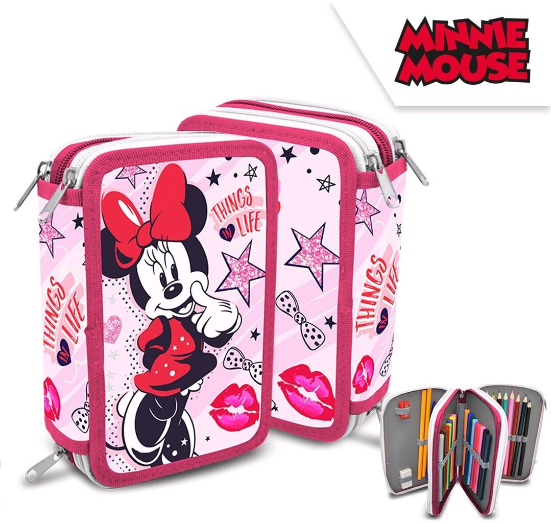 Minnie Mouse pliiatsikott koos tarvikutega hind ja info | Pinalid | hansapost.ee