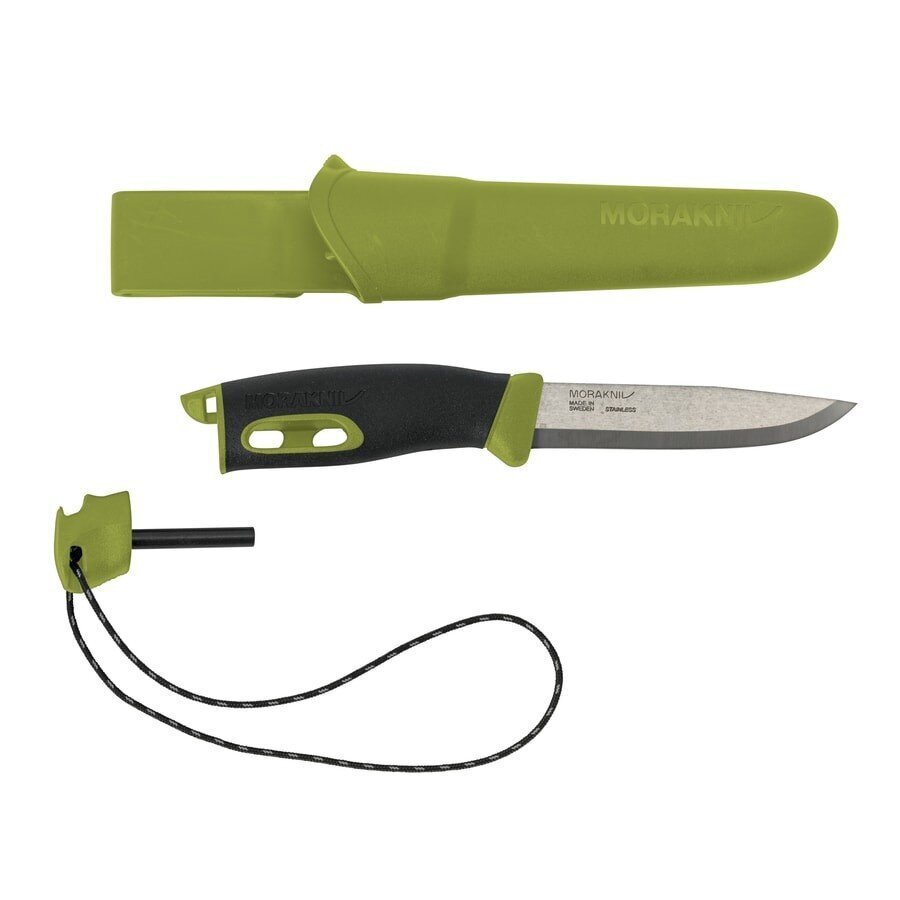 Pussnuga Morakniv COMPANION SPARK GREEN hind ja info | Taskunoad, multifunktsionaalsed tööriistad | hansapost.ee