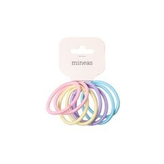 Mineas Hair elastic juuksekumm, 8 tk 620798 hind ja info | Juukseaksessuaarid | hansapost.ee