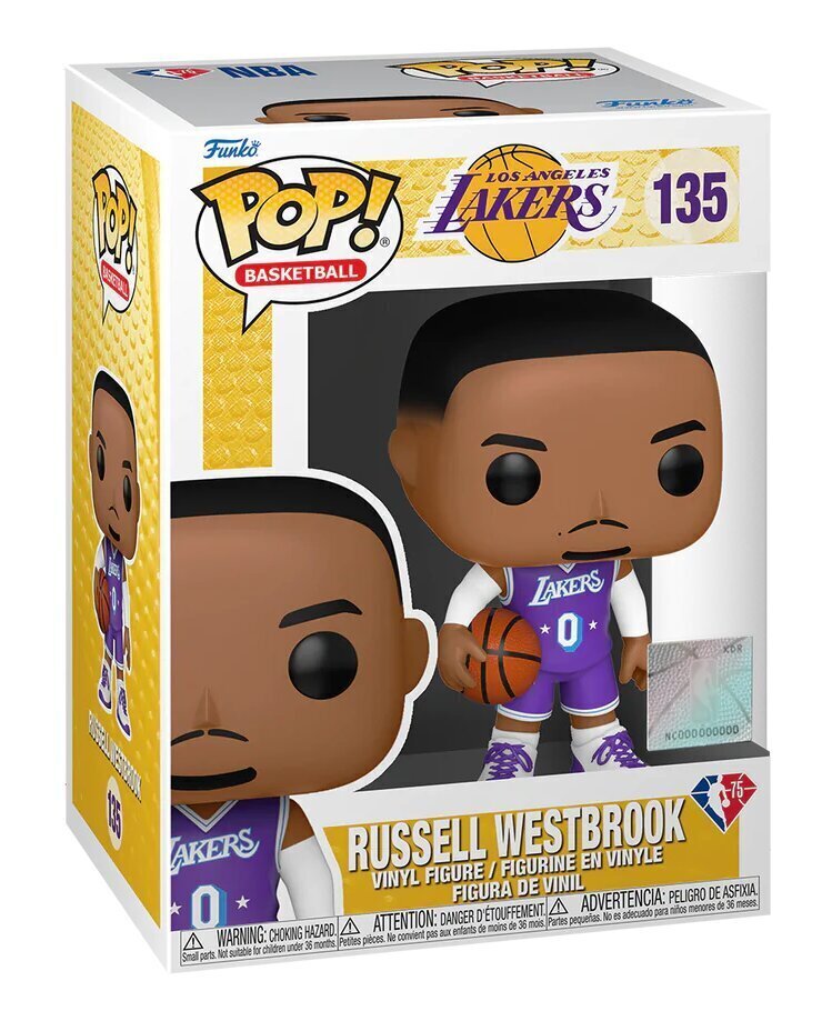 Figuur Funko Pop! NBA: Russell Westbrook (Los Angeles Lakers) цена и информация | Fännitooted mänguritele | hansapost.ee