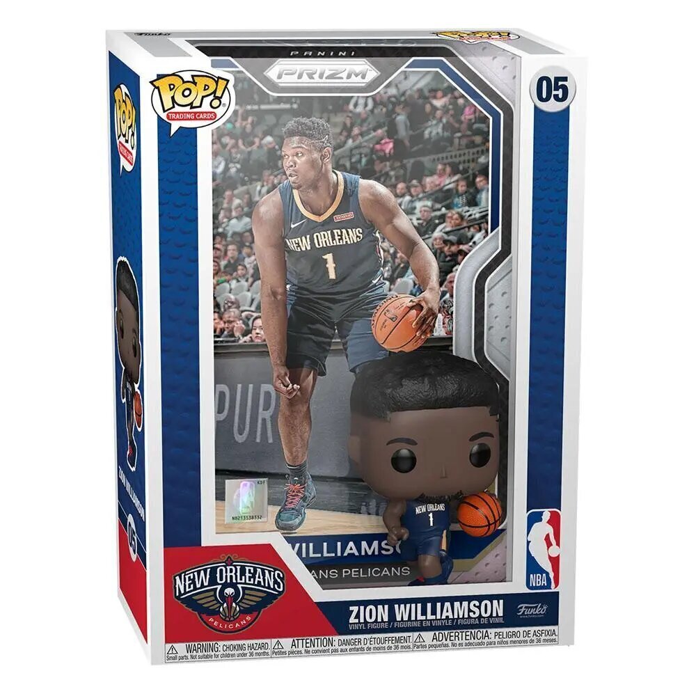 NBA kauplemiskaart POP! Korvpalli vinüülfiguur Zion Williamson 9 cm цена и информация | Fännitooted mänguritele | hansapost.ee