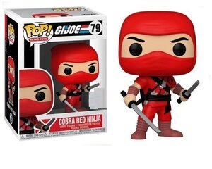 Фигурка Funko POP! Ретро-игрушки GI Joe Cobra Red Ninja 79 цена и информация | Атрибутика для игроков | hansapost.ee