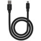 USB - microUSB kaabel 120W 3A 1m kiire liin must VA0107 Vayox цена и информация | Juhtmed ja kaablid | hansapost.ee