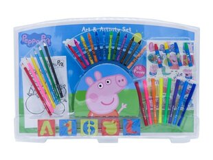 Loovjoonistuskomplekt Peppa Pig 60 hind ja info | Kunstitarbed, voolimise tarvikud | hansapost.ee