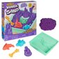 Kinetic Sand plastikust kineetiline liivalinnak lilla liivaga, vormid, ümbris ja tarvikud hind ja info | Kunstitarbed, voolimise tarvikud | hansapost.ee