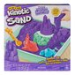 Kinetic Sand plastikust kineetiline liivalinnak lilla liivaga, vormid, ümbris ja tarvikud hind ja info | Kunstitarbed, voolimise tarvikud | hansapost.ee