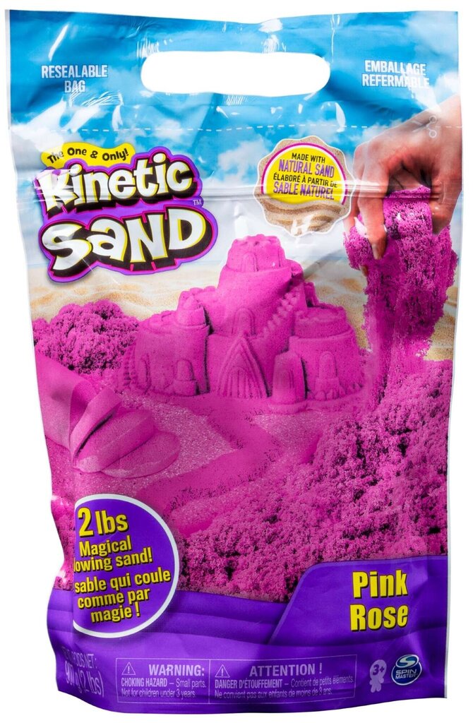 Kinetic Sand Kinetic Sand Shimmer 907 g, roosa цена и информация | Kunstitarbed, voolimise tarvikud | hansapost.ee