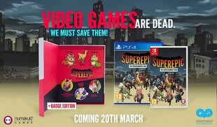 Nintendo Switch mäng SuperEpic: The Entertainment War Badge Edition hind ja info | Konsooli- ja arvutimängud | hansapost.ee