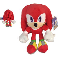 Sonic The Hedgehog - Plüüsist mänguasi Knuckles- 30 cm hind ja info |  Pehmed mänguasjad ja kaisukad | hansapost.ee