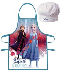 Кухонный фартук и шляпа Frozen II цена и информация | Кухонные полотенца, рукавицы, фартуки | hansapost.ee