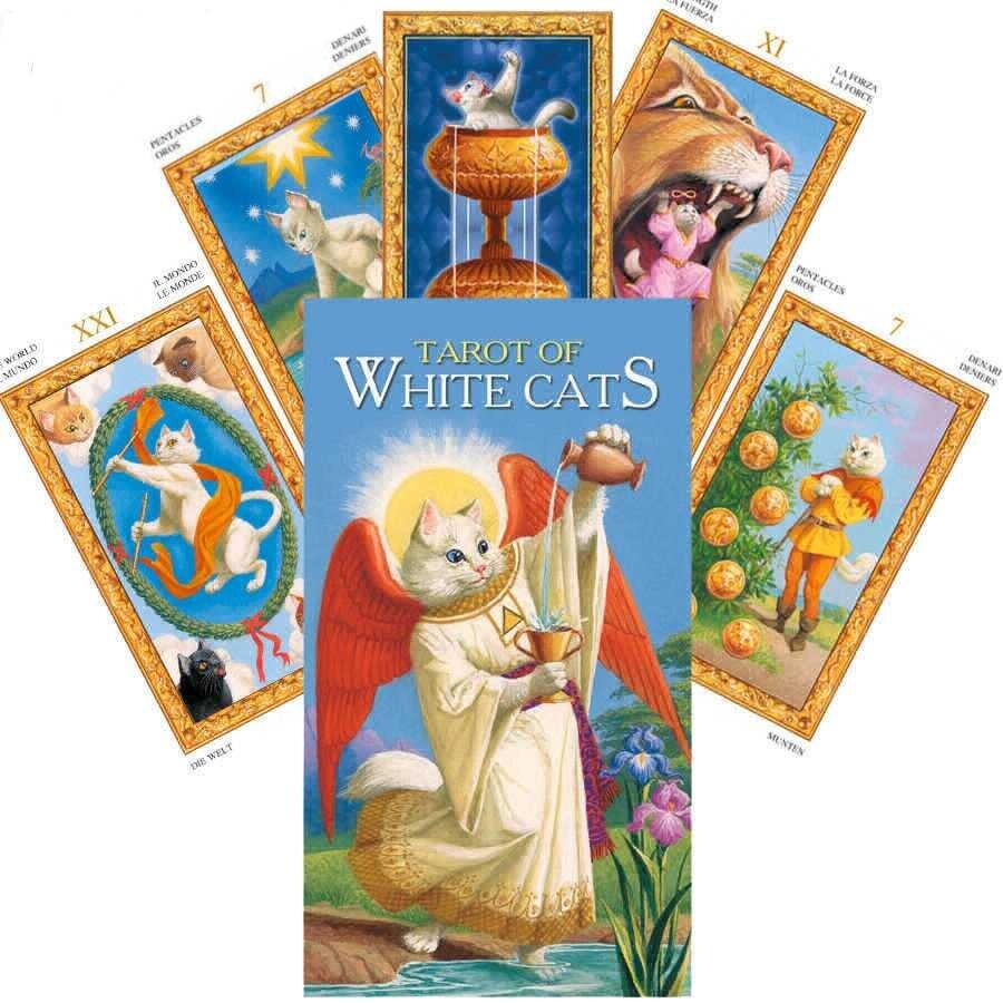 Taro kaardid Tarot Of White Cats цена и информация | Esoteerika | hansapost.ee