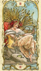 Карты Таро Mucha Tarot цена и информация | Эзотерика | hansapost.ee