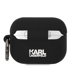 Karl Lagerfeld 3D Logo NFT Karl and Choupette Silicone Case for AirPods Pro Black цена и информация | Аксессуары для наушников | hansapost.ee