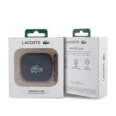 Lacoste Liquid Silicone Croc Logo Case for AirPods 3 Black цена и информация | Аксессуары для наушников | hansapost.ee