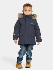 Didriksons laste talveparka BJÄRVEN 3, tumesinine price and information | Winter clothes for children | hansapost.ee