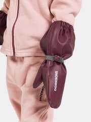 Didriksons laste soojad vihmakindad PILEGLOVE 8, bordoopunane price and information | Rainwear for children | hansapost.ee