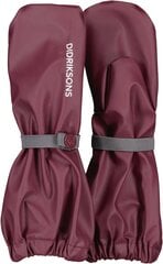 Didriksons laste vihmakindad GLOVE 5, bordoopunane price and information | Rainwear for children | hansapost.ee