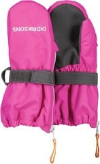 Didriksons laste talvekindad BIGGLES ZIP MITTEN 7, fuksia price and information | Winter clothes for children | hansapost.ee