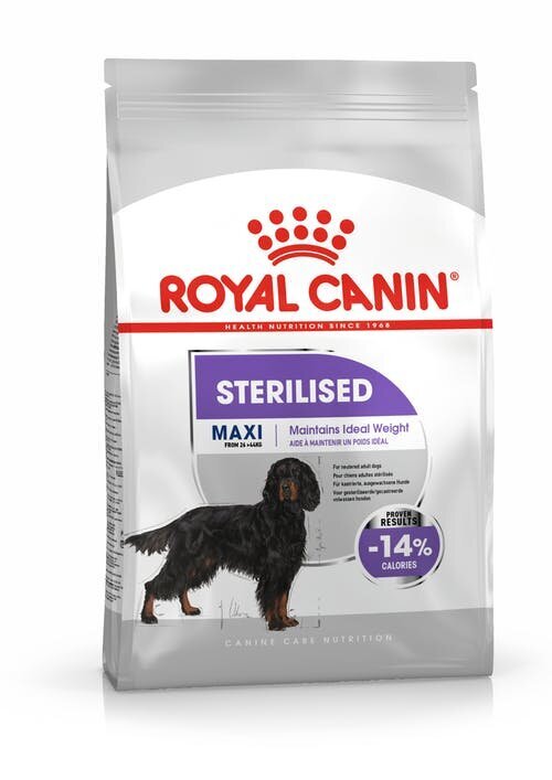 Royal Canin CCN Maxi Sterilized, 3 kg цена и информация | Koerte kuivtoit ja krõbinad | hansapost.ee