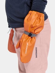 Didriksons laste soojad vihmakindad PILEGLOVE 8, oranž price and information | Rainwear for children | hansapost.ee