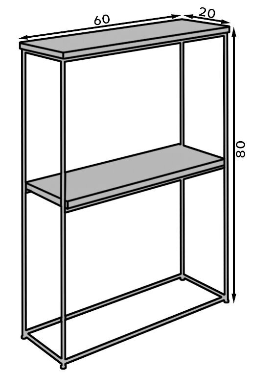 Konsoollaud ADRK Furniture Velo, kuldne/pruun price and information | Konsoollauad | hansapost.ee