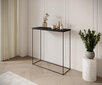 Konsoollaud ADRK Furniture Milan, must hind ja info | Konsoollauad | hansapost.ee