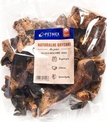 Petmex koos veise kopsudega, 200 g hind ja info | Koerte maiused | hansapost.ee