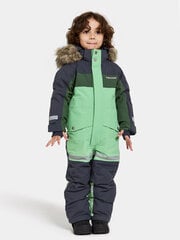 Didriksons laste talvekombinesoon BJÄRVEN 3, roheline-must price and information | Winter clothes for children | hansapost.ee