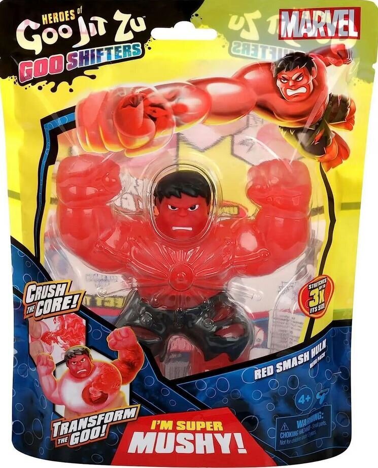 Figuur GooJitZu Marvel Goo Shifters Hero Red 25817 цена и информация | Mänguasjad poistele | hansapost.ee