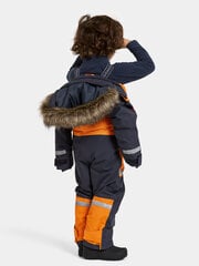 Didriksons laste talvekombinesoon BJÄRVEN 3, oranž-must price and information | Winter clothes for children | hansapost.ee