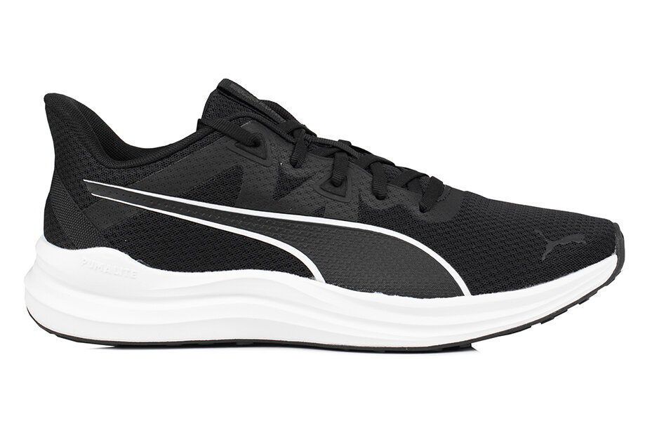 Spordijalatsid meestele Puma Reflect Lite 378768 01, must цена и информация | Spordijalatsid ja vabaajajalatsid meestele | hansapost.ee