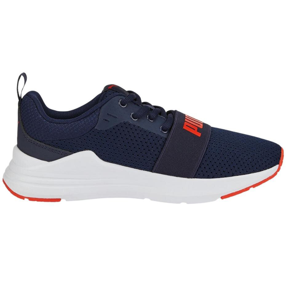 Puma Wired Run Jr laste seedrid 21. 374214, tumesinised цена и информация | Spordijalatsid lastele | hansapost.ee