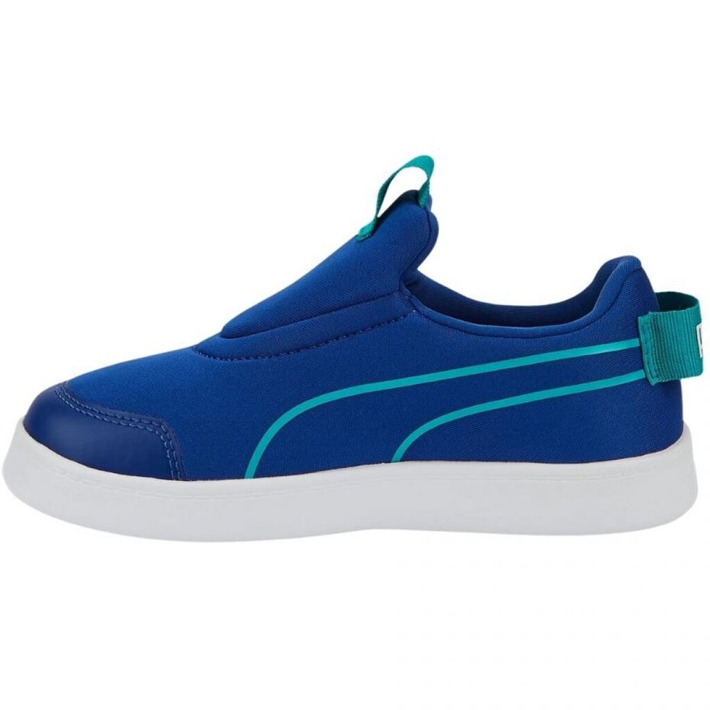 Poiste tossud Puma Courtflex v2 Slip On PS Jr 374858 11, sinine hind ja info | Spordijalatsid lastele | hansapost.ee