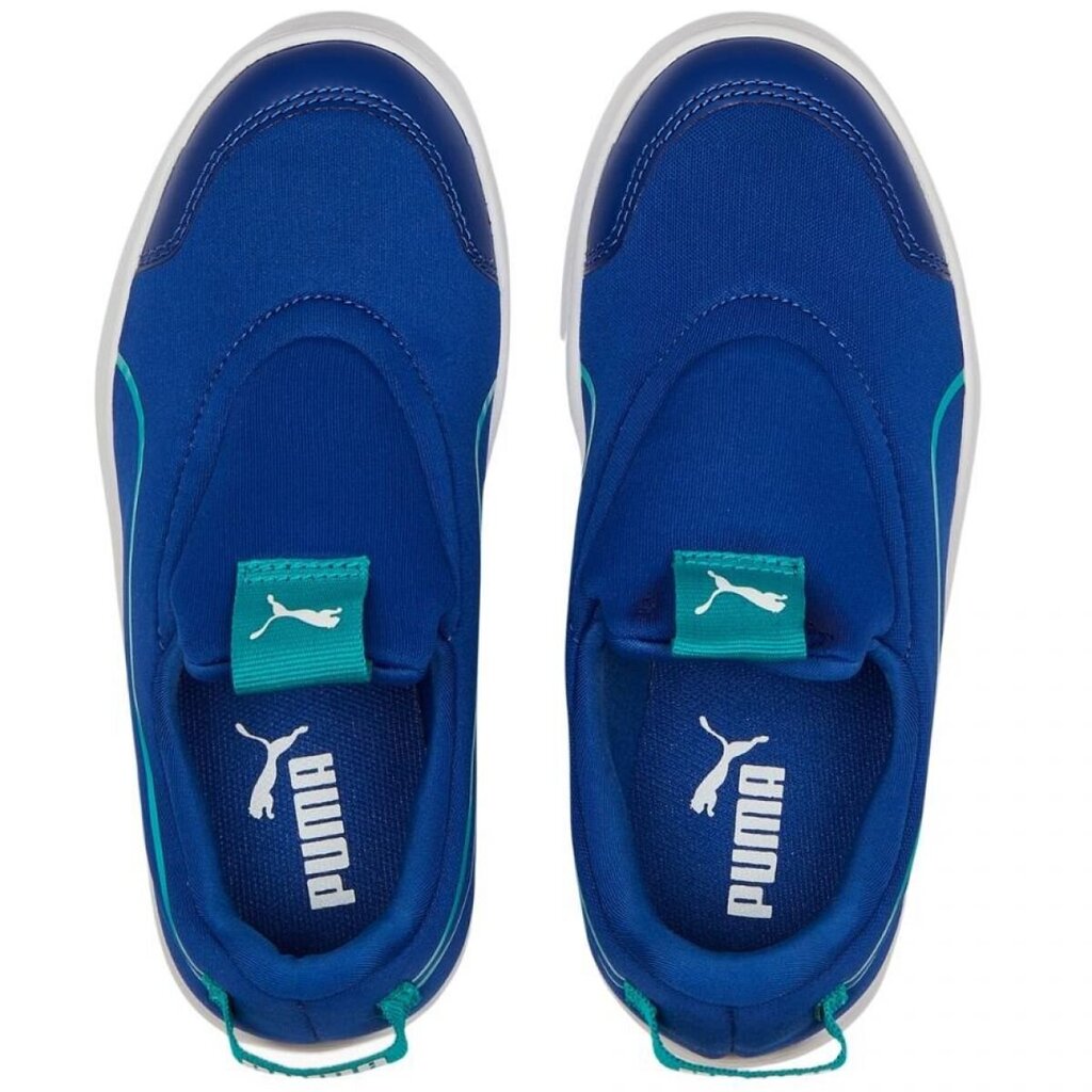 Poiste tossud Puma Courtflex v2 Slip On PS Jr 374858 11, sinine hind ja info | Spordijalatsid lastele | hansapost.ee