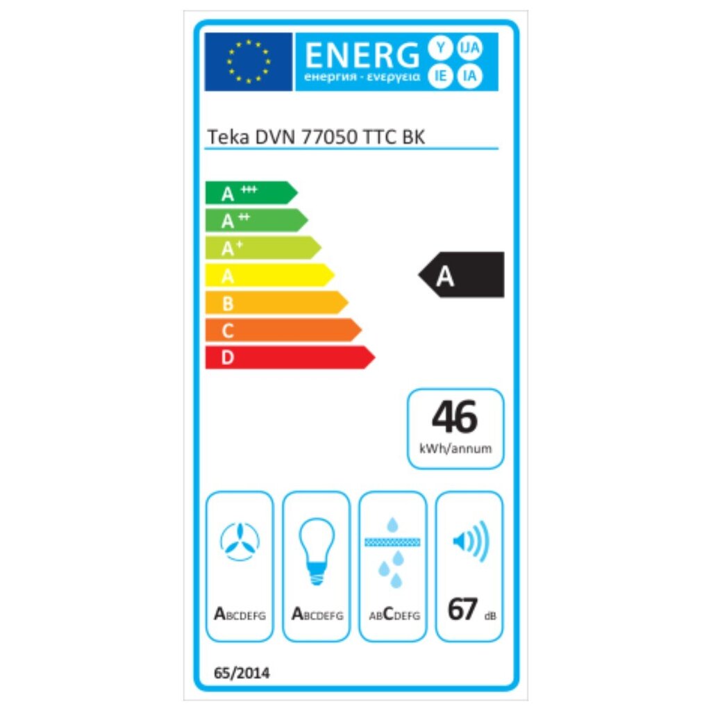 Teka DVN77050TTCBK hind ja info | Õhupuhastid | hansapost.ee