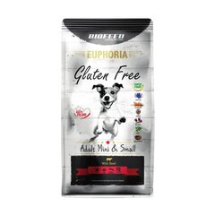 Biofeed Euphoria Gluten Free Adult Mini&Small veiselihaga, 12kg цена и информация | Сухой корм для собак | hansapost.ee