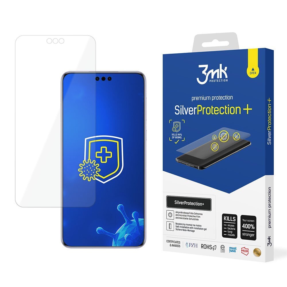 3mk SilverProtection+ Screen Protector цена и информация | Ekraani kaitseklaasid ja kaitsekiled | hansapost.ee