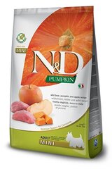 Farmina N&D GF Mini metssea ja õuntega, 2,5 kg price and information | Dry dog food and crisps | hansapost.ee