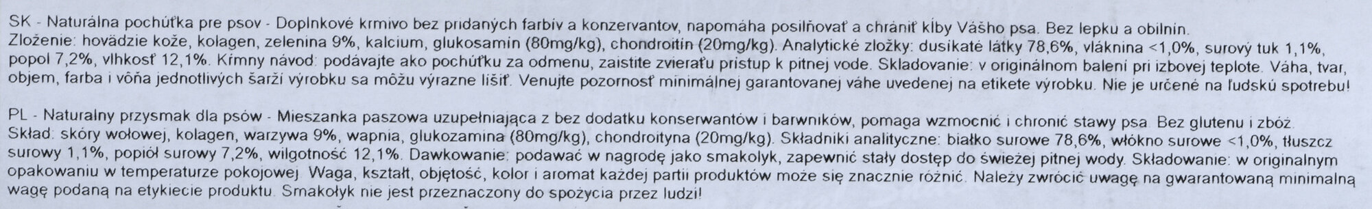 Maiused koertele glükoosamiiniga, 30 tk./395 g hind ja info | Koerte maiused | hansapost.ee