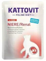 Kattovit Feline Diet Niere/Renal veiselihaga, 85 g hind ja info | Kassikonservid | hansapost.ee