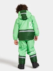 Didriksons laste soe kummikomplekt BOARDMAN 11, roheline price and information | Rainwear for children | hansapost.ee