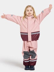 Didriksons laste soe kummikomplekt BOARDMAN 11, heleroosa price and information | Rainwear for children | hansapost.ee