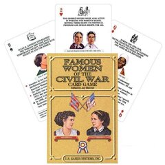 Карты Famous Women of the Civil War цена и информация | Азартные игры, покер | hansapost.ee