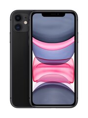 Товар с повреждённой упаковкой. Apple iPhone 11 64GB Black MHDA3ET/A цена и информация | Мобильные телефоны, фото и видео товары с поврежденной упаковкой | hansapost.ee